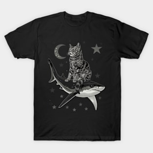 Shark Cruise Cat T-Shirt